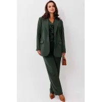 Костюм MisLana 1267/1 зеленый(однотон)