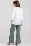 Костюм Mirolia 1293+1257 Белый+ Олива