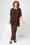 Костюм Асолия 1512 коричневый Костюм Асолия 1512 коричневый