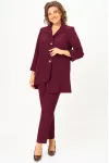 Костюм Vilena fashion 1110 бургунди Костюм Vilena fashion 1110 бургунди