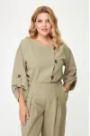 Костюм Michel Chic зеленый, графит