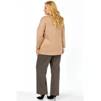 Костюм Элль-стиль 2437 бежевый, темный беж