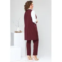 Костюм Romanovich 3-1759 бело-бордовый