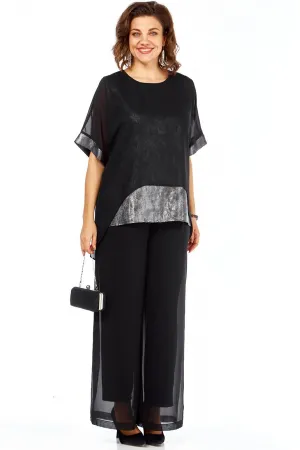 Костюм BAGIRA 1080 Черный+серебро