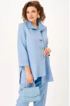Костюм Vilena fashion 1110 голубой Костюм Vilena fashion 1110 голубой