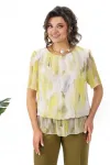 Костюм Alani 2371 оливковый+оттенки желтого