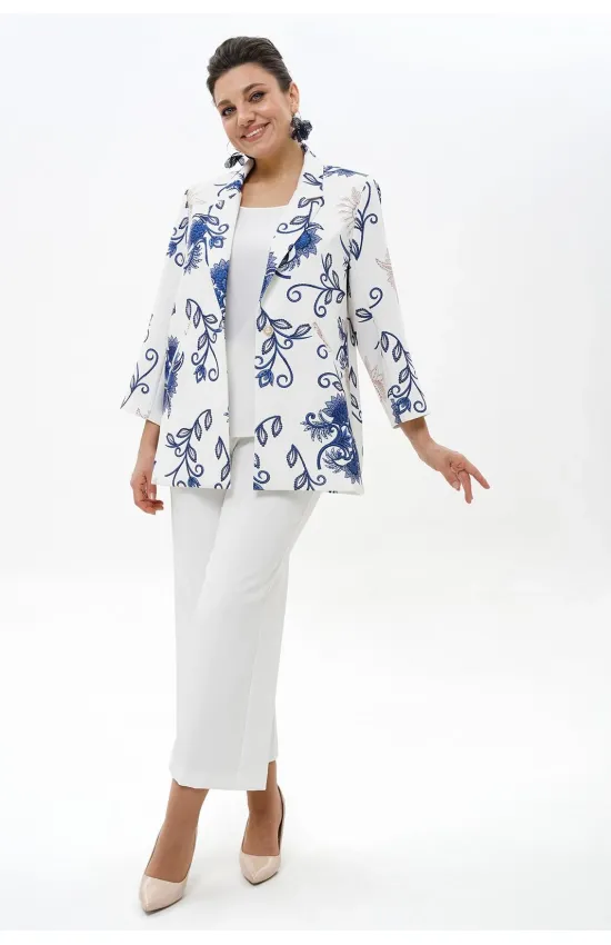 Костюм Alani 2500 бело-синий