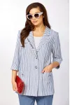 Костюм Тэнси 371 new джинсовый + белый
