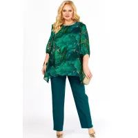 Костюм Элль-стиль 2263-14 изумруд
