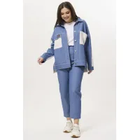 Костюм Ma cherie 3044 голубой+молочный