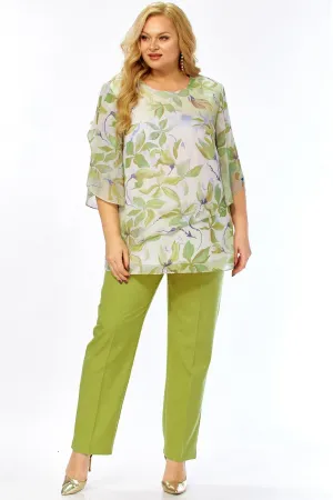Костюм Элль-стиль 2461 фисташка