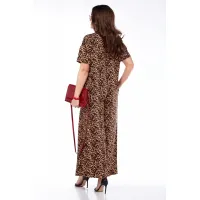 Костюм Taita plus леопард синий с беж