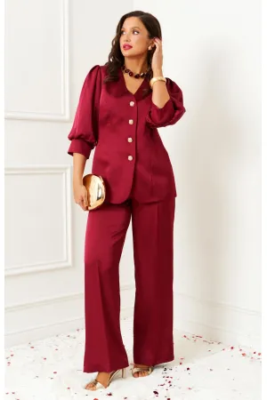 Костюм Beautiful & Free 6382 бордо