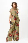 Костюм Michel Chic 1426 хаки+цветы