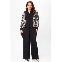 Костюм Lady Style Classic 2904 Черный с бежевым