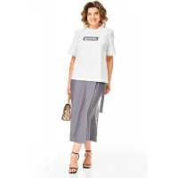 Костюм Michel Chic 1336-1 белый, пепел