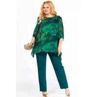 Костюм Элль-стиль 2263-14 изумруд