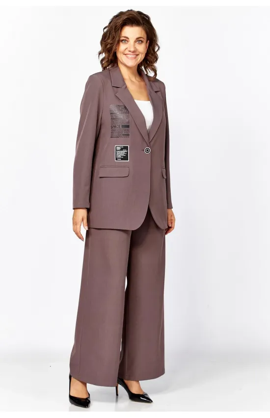 Костюм Rishelie 986 пыльно-баклажановый