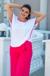 Костюм ANDINA 915-4-23 белый/фуксия