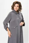 Костюм Кокетка и К 1511 серый