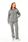 Костюм VI ORO 1218 серый