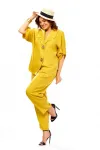 Костюм Ольга Стиль С1013 горчица