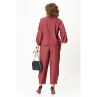 Костюм Michel Chic 1436 брусничный