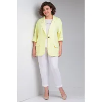 Костюм Ladis Line коралл+белый