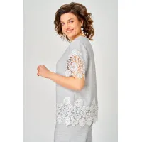 Костюм Svetlana Style 2339 серый