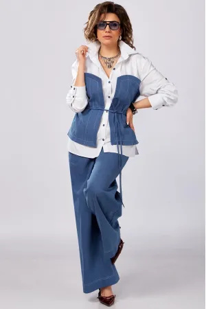 Костюм Lady Secret 2992 бело-синий
