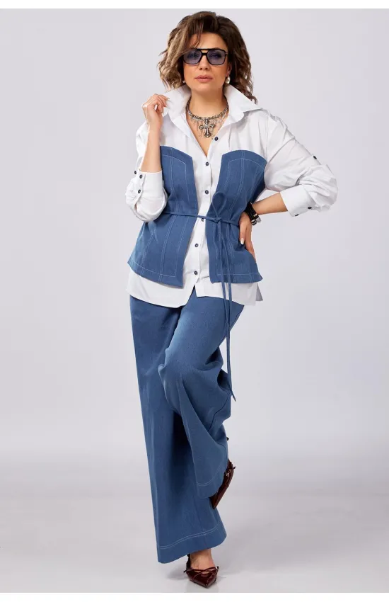 Костюм Lady Secret 2992 бело-синий