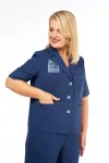 Костюм Vilena fashion 1083 синий меланж
