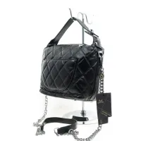 Привлекательная сумка из натуральной кожи СИТИ-C0481H black 21j