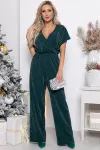 Нарядный трикотажный комбинезон Avili-6456-ПН