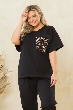 Стильная женская футболка МЛ-Р-341/3