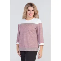 Стильный женский джемпер Люкс-831 розовый Стильный женский джемпер Люкс-831 розовый