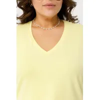 Жёлтая трикотажная футболка Люкс-1047 желтый Жёлтая трикотажная футболка Люкс-1047 желтый